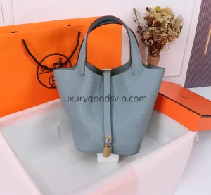 Hermes 💅(Linen Blue) 18cm