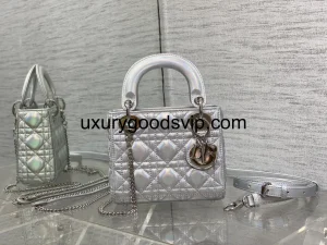 Dior Three-grid Magic Silver