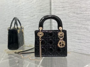 Dior Black Lady Dior Bag‼