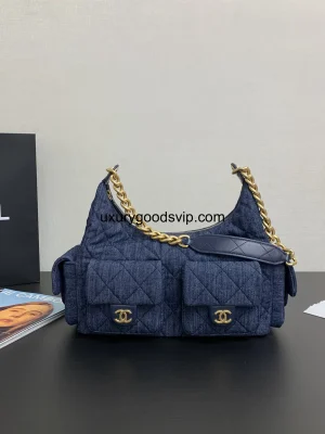 Chanel denim bag